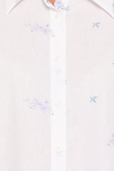 Luneth Button Up Blouse - White