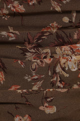 Maia Long Sleeve Top - Olive Floral