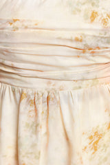 Maia Strapless Top - Floral