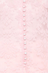 Marni Organza Top - Pink Floral