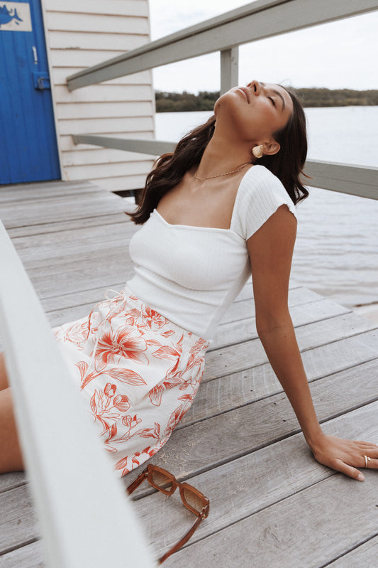 Maura Top - White