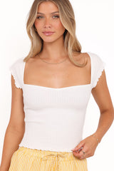 Maura Top - White