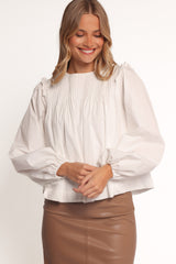 Melba Blouse - White