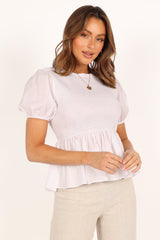 Minot Top - White