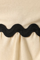 Mollymook Top - Cream Black
