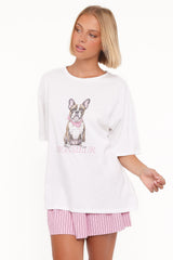 Monsieur Tee - White