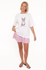 Monsieur Tee - White
