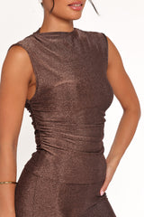 Nissa Lurex Top - Bronze