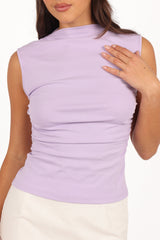 Nissa Top - Lilac