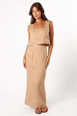 Odette Top - Camel
