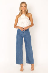 Pai Rosette Top - Ivory