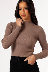 Paige Top - Brown