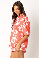 Payton Shirt - Melon White