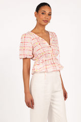 Pippi Top - Sunset Check