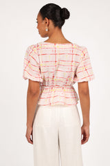 Pippi Top - Sunset Check