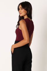 Reign Top - Merlot