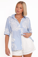 Riva Short Sleeve Shirt - Shell Print
