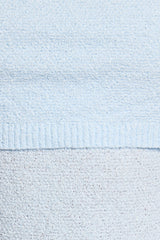Rory Off Shoulder Top - Pale Blue