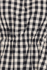 Rory Top - Black Gingham