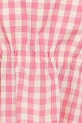 Rory Top - Pink Gingham