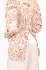 Rosalie Shirt - Brown Paisley