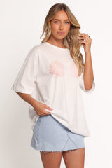 Sammie Graphic Tee - White