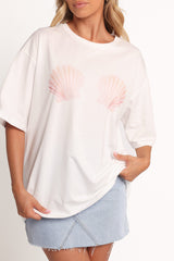 Sammie Graphic Tee - White