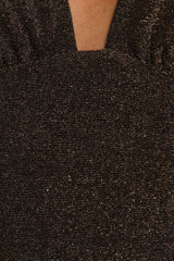 Savannah Bodysuit - Black Light Gold