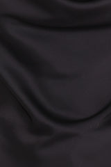 Serena Cowl Neck Top - Black