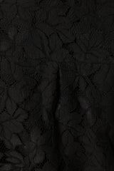 Tadeo Lace Shirt - Black