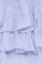 Taelya Flounce Top - Blue