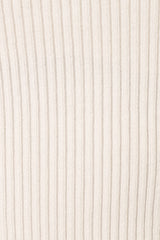 Tammy Ribbed Knit Top - White