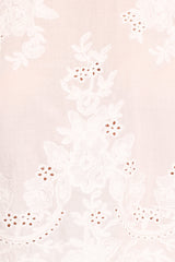 Tanis Embroidered Top - White