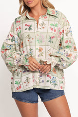 Tomi Long Sleeve Shirt - Flower Market