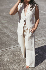 Trula Vest - Oatmeal