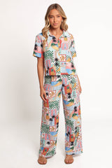 Valeria Shirt - Off White Multi