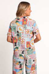 Valeria Shirt - Off White Multi