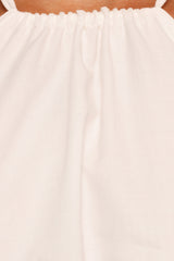 Vanessa Halterneck Top - White