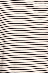Wilda Oversized Tee - White Black Stripe
