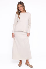 Willis Knitted Top - Cream