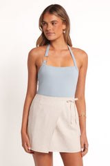 Yulissa Halter Top - Blue