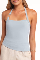 Yulissa Halter Top - Blue