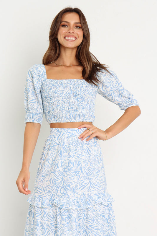 Zoe Top - Blue