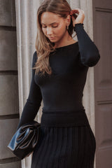 Kya Knit Top - Black